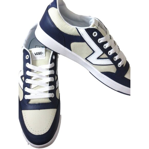 Vans Men's Lowland Cc New Varsity 2 Tone Blue White Skate Shoes All Sizes NIB - Picture 4 of 5